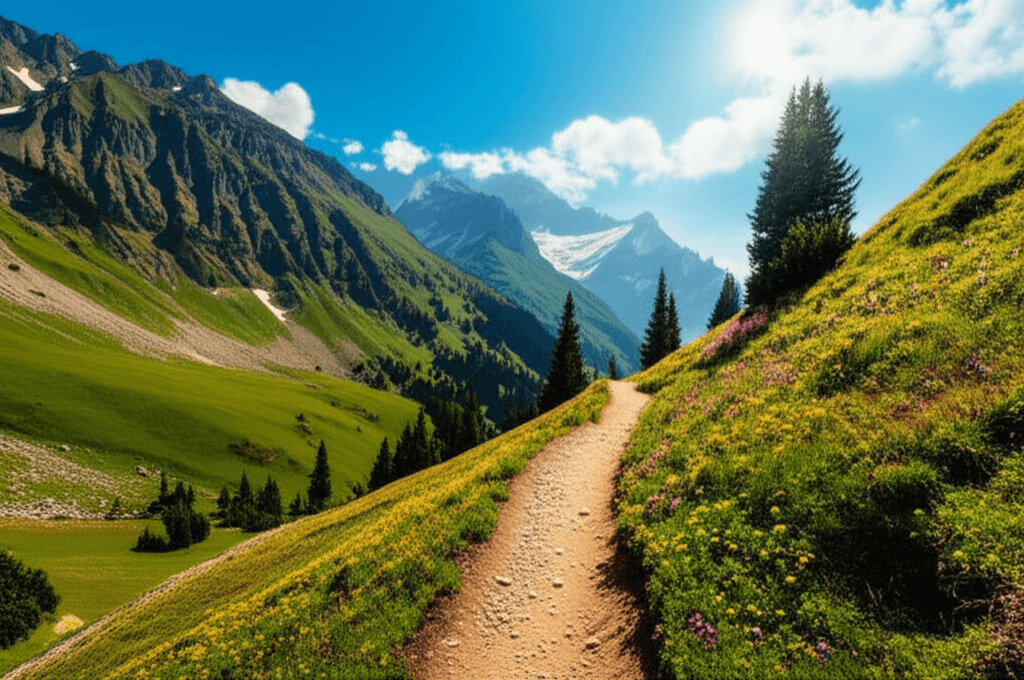 Introduction to Alpine Adventures - Adventure scene